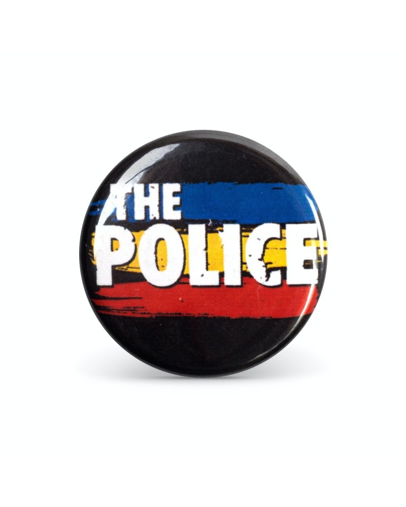 The Police Synchronicity Stripes Button $1.17 Accessories