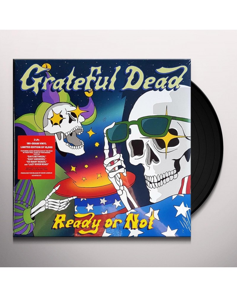 Grateful Dead READY OR NOT (2LP) Vinyl Record $19.62 Vinyl