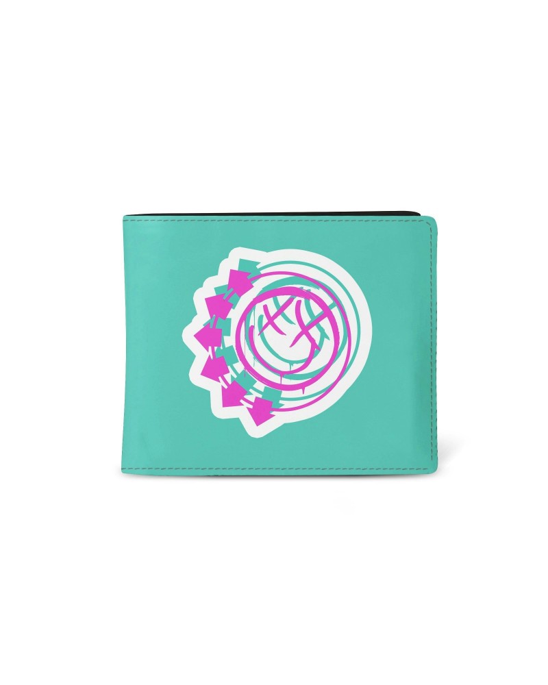 blink-182 Rocksax Blink 182 Wallet - Smile Green $7.41 Accessories