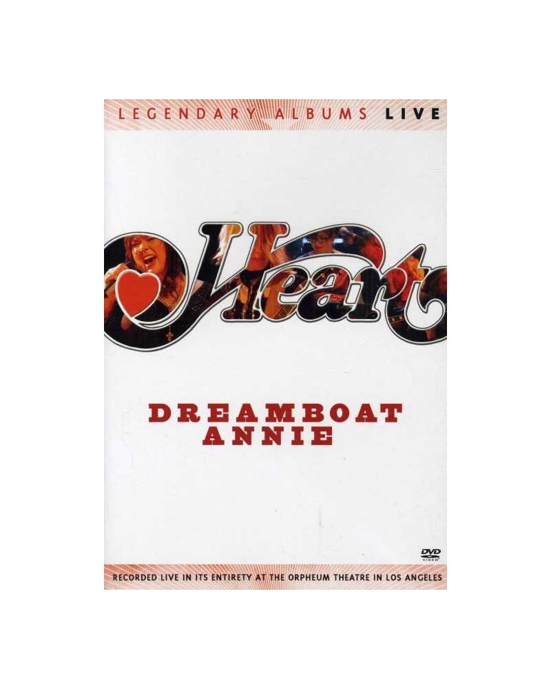 Heart DREAMBOAT ANNIE LIVE DVD $6.66 Videos