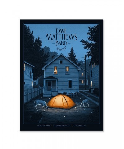 Dave Matthews Band Drive-In Poster – Scranton PA – 7/14/10 $25.00 Decor