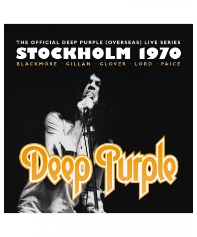 Deep Purple Stockholm 1970 (Orange 3 Lp) Vinyl Record $19.61 Vinyl