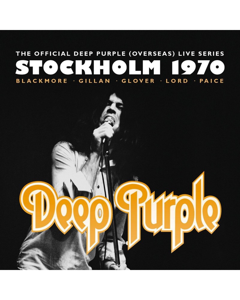 Deep Purple Stockholm 1970 (Orange 3 Lp) Vinyl Record $19.61 Vinyl