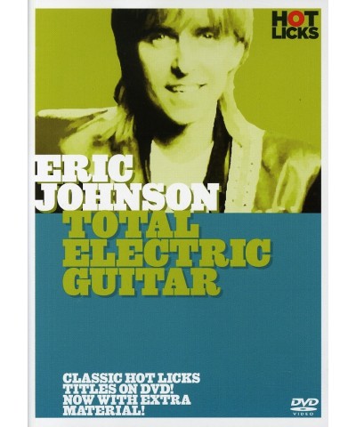 Eric Johnson TOTAL ELECTRIC GUITAR DVD $6.00 Videos