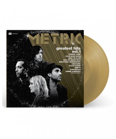 Metric Greatest Hits Vol. 1 12" Vinyl (Gold) $12.00 Vinyl