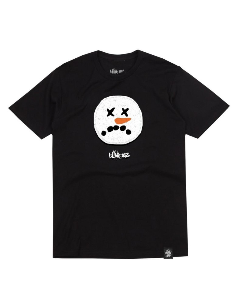 blink-182 XX Snowman Black Tee $11.70 Shirts