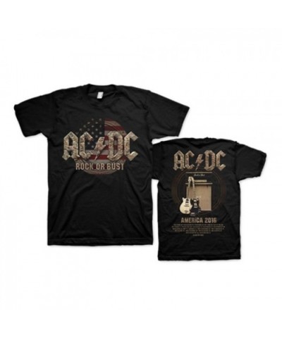 AC/DC Rock Or Bust The USA 2016 T-Shirt $4.80 Shirts