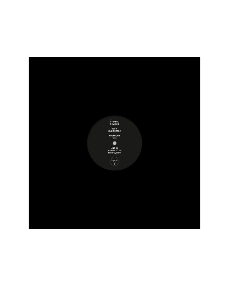 MY DISCO REGIS & LUSTMORD REMIXES Vinyl Record $6.72 Vinyl