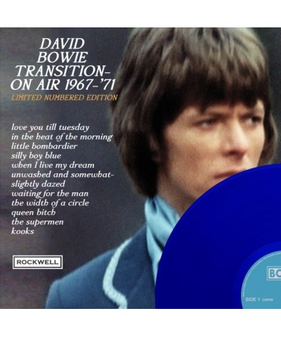 David Bowie David Bowie  LP - Transition On Air 1967-'71 (Blue Vinyl) $18.62 Vinyl