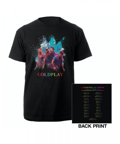 Coldplay Splatter Photo T-Shirt $13.98 Shirts