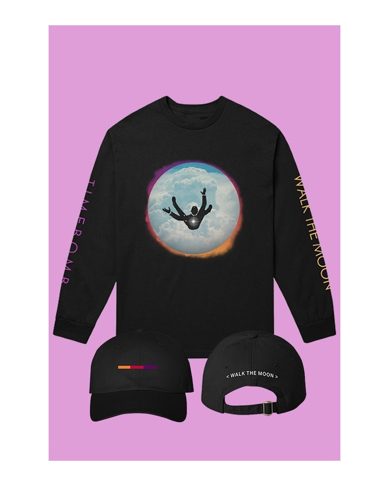 WALK THE MOON Timebomb Longsleeve + Hat Bundle $18.90 Shirts