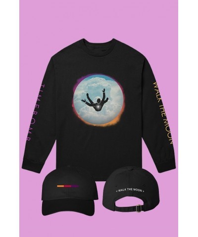 WALK THE MOON Timebomb Longsleeve + Hat Bundle $18.90 Shirts