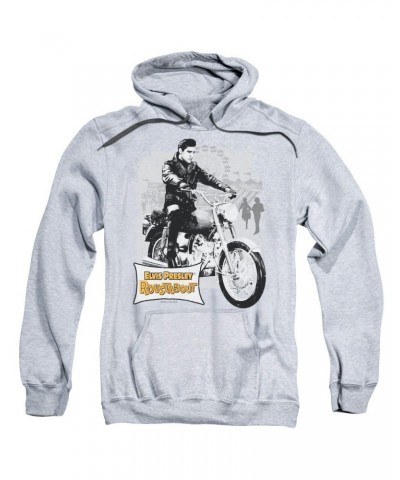 Elvis Presley Hoodie | ROUSTABOUT POSTER Pull-Over Sweatshirt $10.88 Sweatshirts