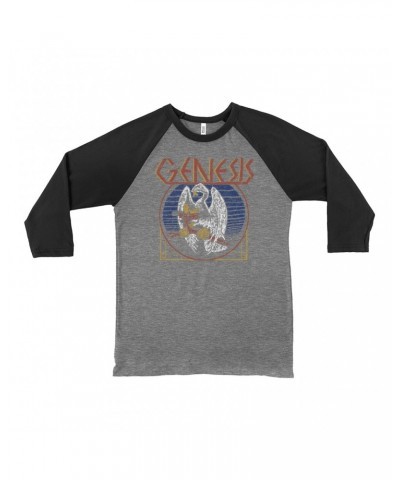 Genesis 3/4 Sleeve Baseball Tee | Vintage Logo Shirt $11.68 Shirts