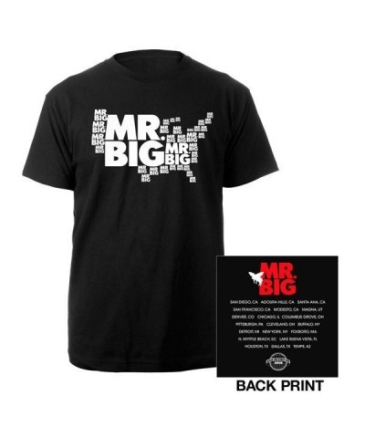 Mr. Big Black Tour Tee $7.98 Shirts