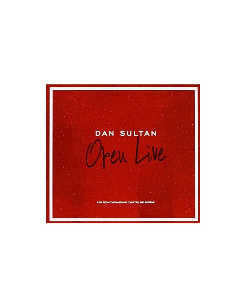 Dan Sultan OPENLIVE: LIVE FROM THE NATIONAL THEATRE MELBOURNE CD $4.29 CD