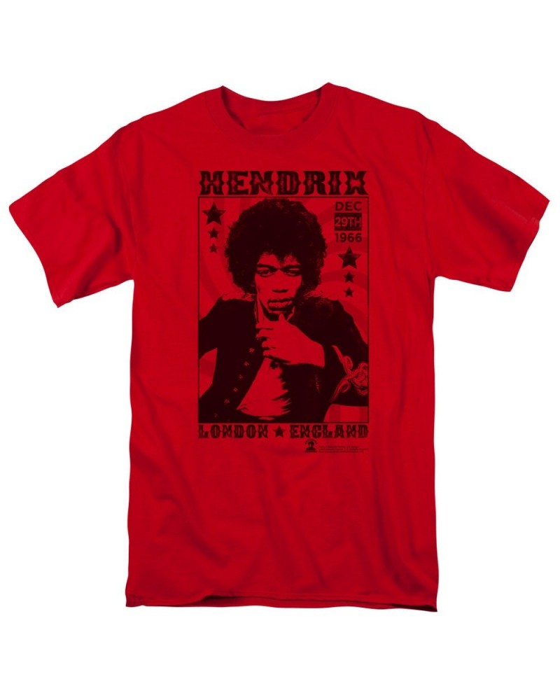 Jimi Hendrix London 1966 T-Shirt $7.75 Shirts