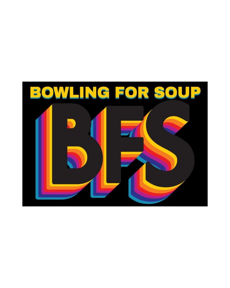 Bowling For Soup 3D BFS Sticker $4.27 Accessories