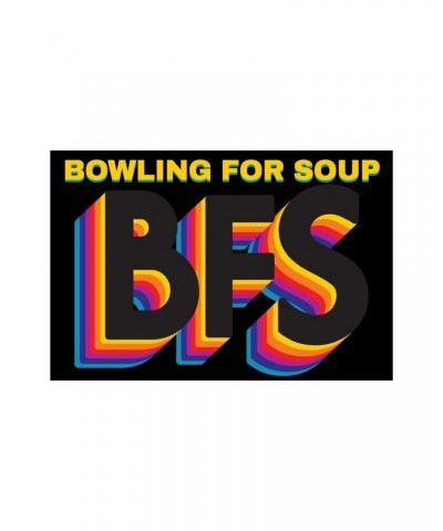 Bowling For Soup 3D BFS Sticker $4.27 Accessories