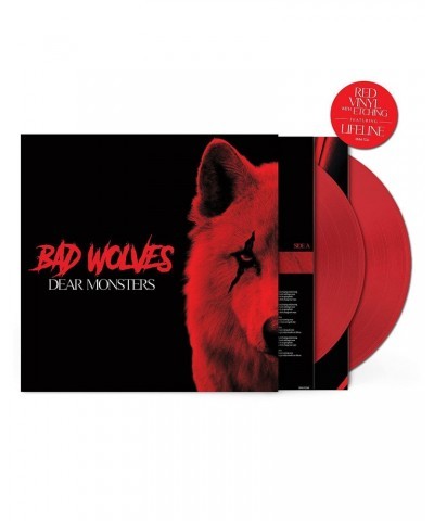 Bad Wolves Dear Monsters (Red/2LP) Vinyl Record $6.97 Vinyl