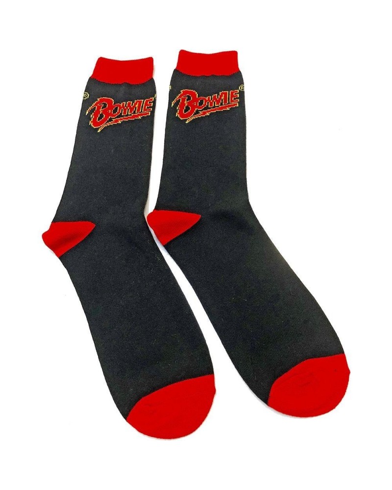 David Bowie Socks - Flash $6.85 Footware