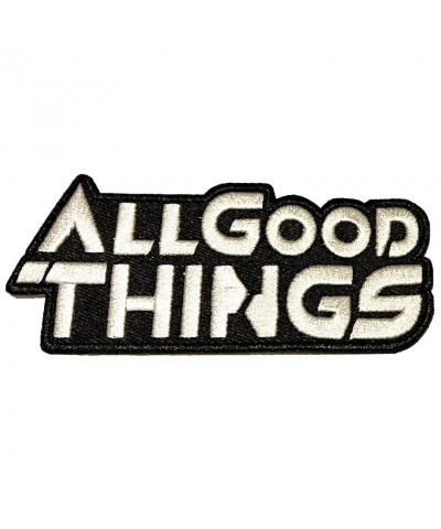 All Good Things BLACK AND WHITE LOGO PATCH $3.69 Accessories