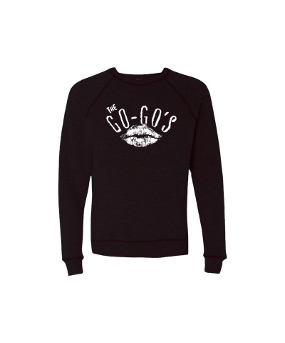 The Go-Go's Lipstick Black Raglan Sweater $14.80 Sweatshirts