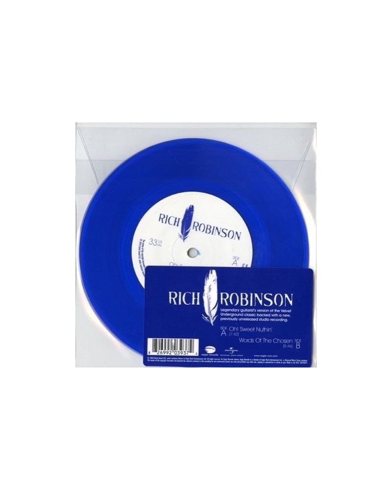 Rich Robinson OH SWEET NUTHIN Vinyl Record $2.92 Vinyl