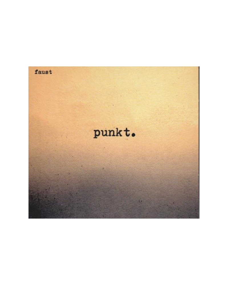 Faust PUNKT CD $8.60 CD