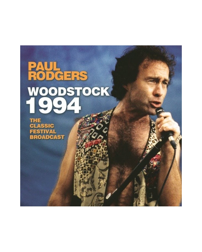 Paul Rodgers CD - Woodstock 1994 $7.64 CD