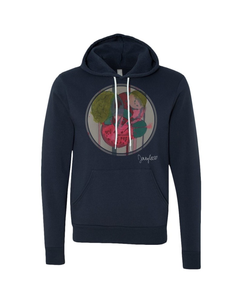 jennylee Circles Pullover Sweatshirt – Navy $14.40 Sweatshirts