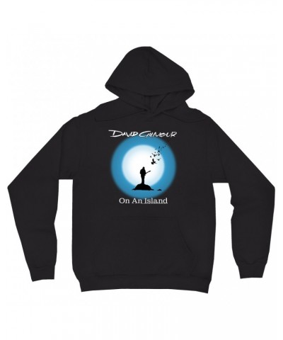 David Gilmour Hoodie | On An Island Album Design Hoodie $17.18 Sweatshirts