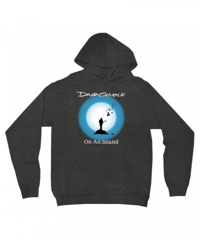 David Gilmour Hoodie | On An Island Album Design Hoodie $17.18 Sweatshirts