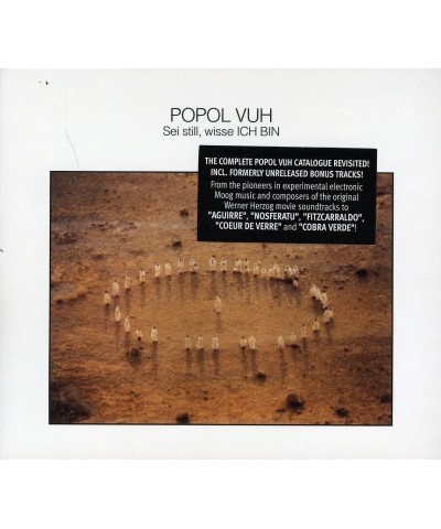 Popol Vuh SEI STILL WISSE ICH BIN CD $7.35 CD