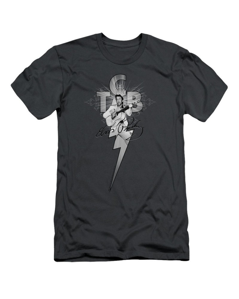 Elvis Presley Slim-Fit Shirt | TCB ORNATE Slim-Fit Tee $7.38 Shirts