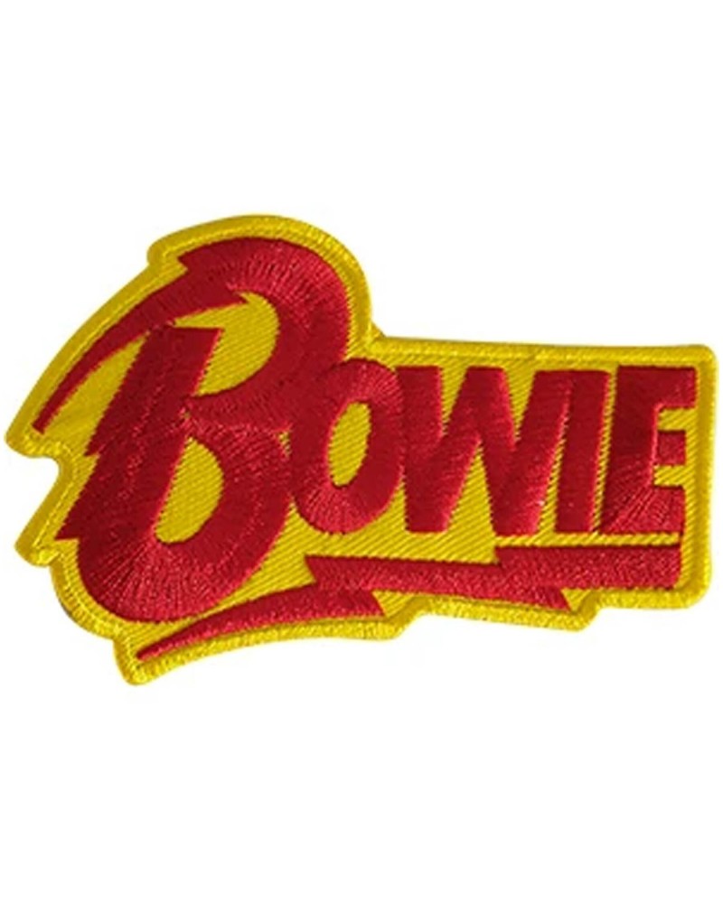 David Bowie Bolt Logo 10.4"x6.3" Oversized Patch $7.70 Accessories