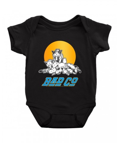 Bad Company Baby Short Sleeve Bodysuit | Run With The Pack Retro Sun Bodysuit $8.58 Kids