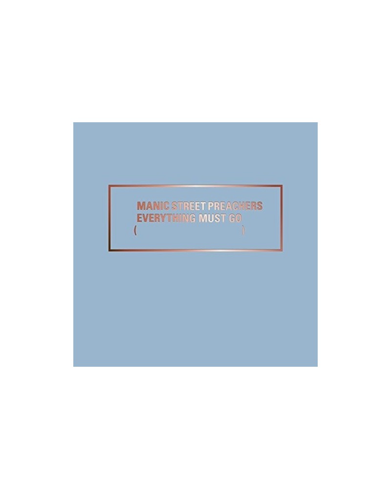 Manic Street Preachers EVERYTHING MUST GO 20 CD $34.40 CD