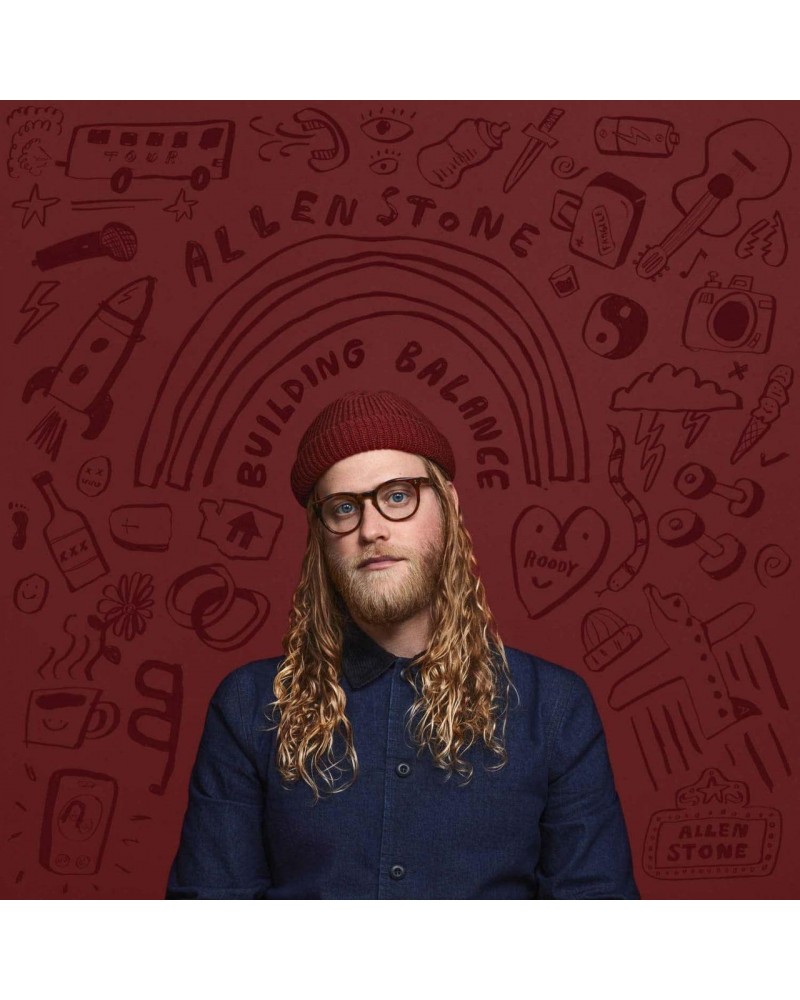 Allen Stone Building Balance (Blue & Red) Vinyl Record $7.65 Vinyl