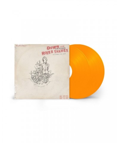 Liam Gallagher DOWN BY THE RIVER THAMES Orange 2LP Vinyl $14.17 Vinyl