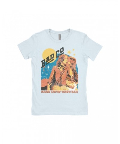 Bad Company Ladies' Boyfriend T-Shirt | Good Lovin Gone Bad Distressed Shirt $11.98 Shirts