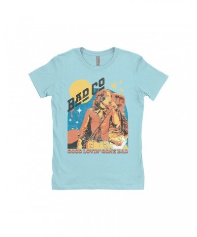 Bad Company Ladies' Boyfriend T-Shirt | Good Lovin Gone Bad Distressed Shirt $11.98 Shirts