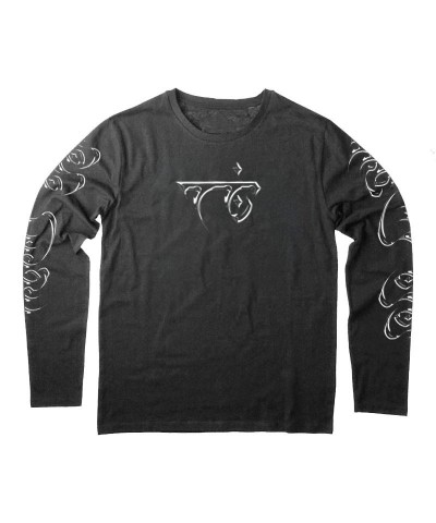 Trophy Eyes Script Longsleeve (Black Acid Wash) $10.21 Shirts